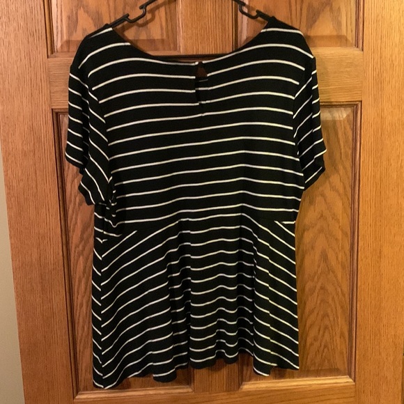 Torrid striped peplum - Picture 2 of 2
